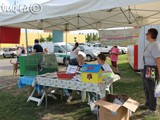 Le nostre volontarie alle postazioni.