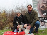 Lucky, nostro nipotino, con la famiglia
