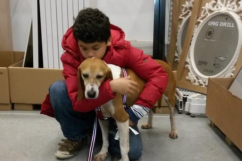 Alvaro aka Bilbo con suo padroncino