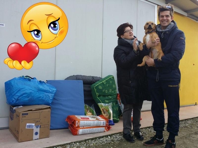 Kiki con la sua famiglia