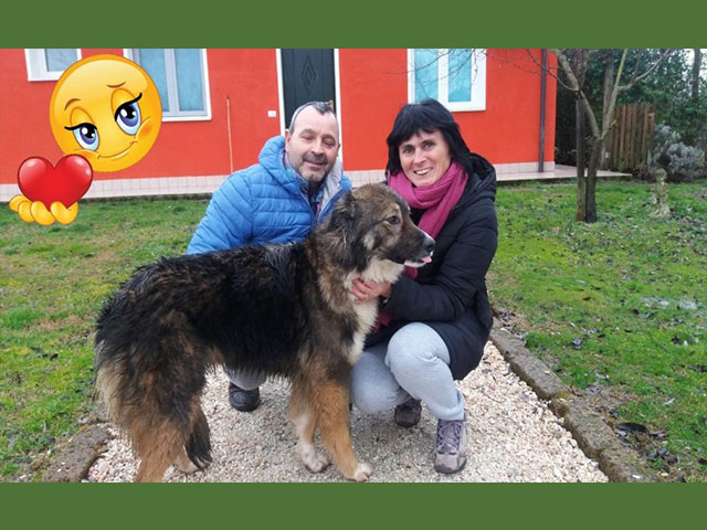 Cara Glove con la famiglia