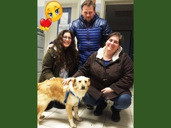 Rodolfo con la sua nuova famiglia