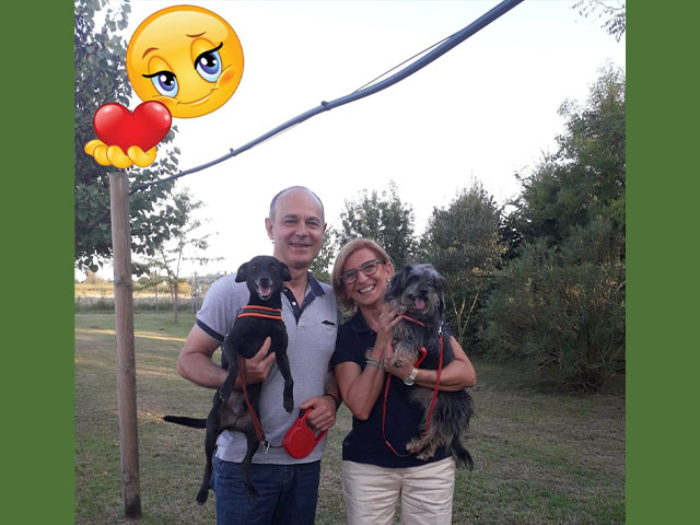 Valdo con la sua nuova famiglia!